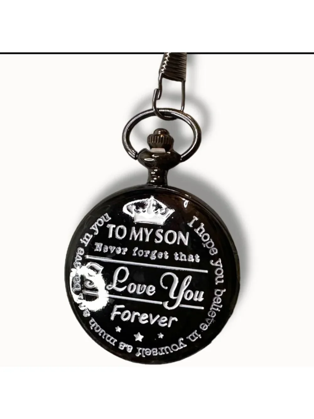 Engraved Pocket Watch 